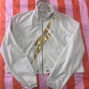 925FIT - Lightning Bolt Graphic-Print Jacket